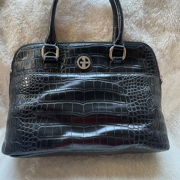 Giani‎ Bernini Crocodile Dome Satchel - Picture 1 of 14